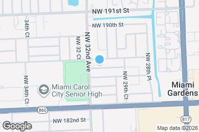 Map image of the property - 3051 NW 186th Terrace