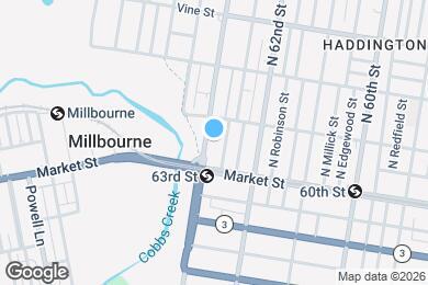 Map image of the property - 37 N 63rd St
