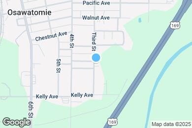 Map image of the property - 1021 Third St