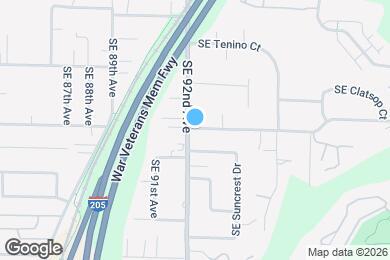 Map image of the property - 9218 SE Azalea St