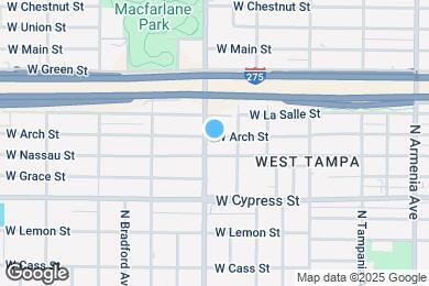 Map image of the property - 3014 W Arch St