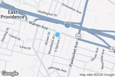 Map image of the property - 151 S Spruce St