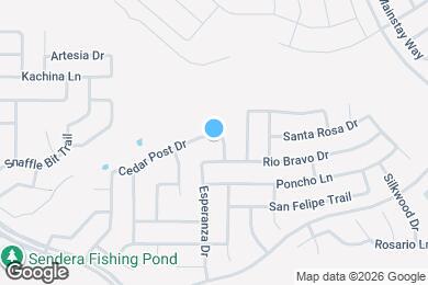 Map image of the property - 14332 Cedar Post Dr
