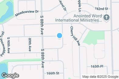 Map image of the property - 16400 Sherwood Dr