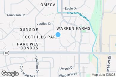 Map image of the property - 3443 Riva Ridge Dr