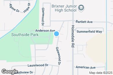 Map image of the property - 5000 Gatewood Dr