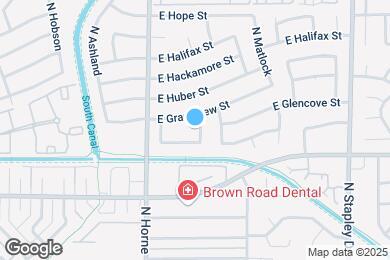 Map image of the property - 1228 N Freestone Cir