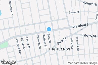 Map image of the property - 518 Westford St