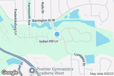 Map image of the property - 1944 Indian Hill Ln