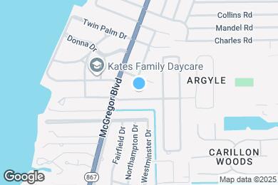 Map image of the property - 1419 Argyle Dr