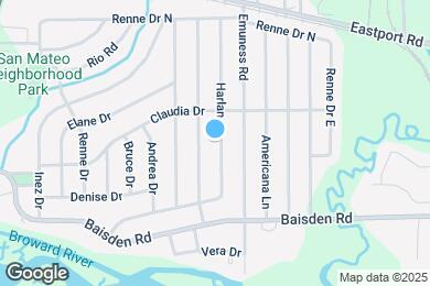 Map image of the property - 11314 Harlan Dr