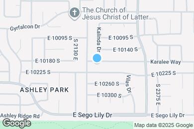 Map image of the property - 2196 E Karalee Way