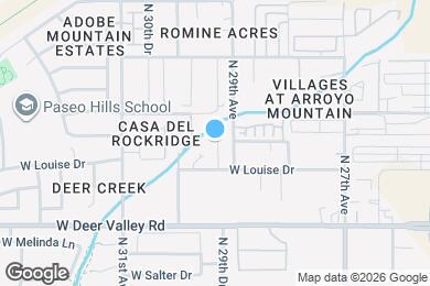 Map image of the property - 22022 N 29th Dr