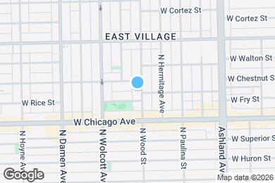 Map image of the property - 844 N Wood St