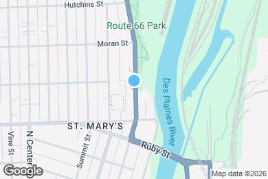 Map image of the property - 835 N Broadway St