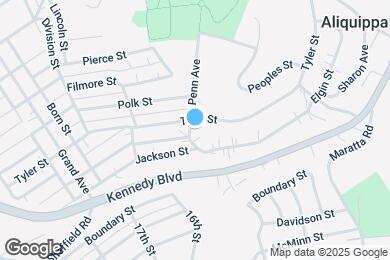 Map image of the property - 222 Penn Ave