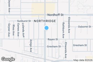 Map image of the property - 8940 Reseda Blvd