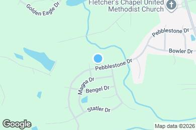 Map image of the property - 607 Pebblestone Dr