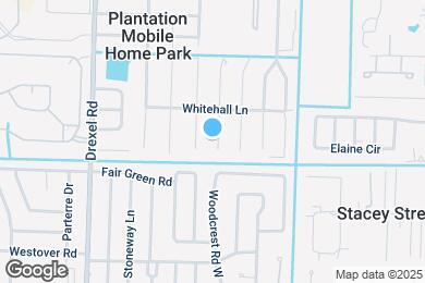 Map image of the property - 1537 Barbarie Ln
