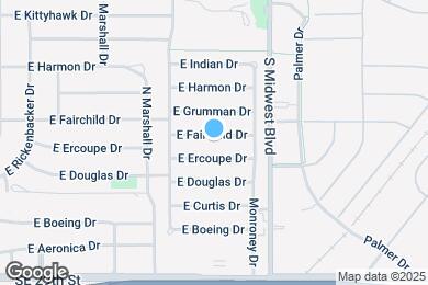 Map image of the property - 520 E Fairchild Dr