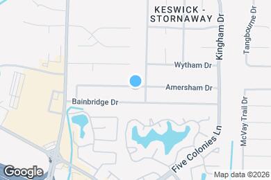 Map image of the property - 6753 Amersham Dr