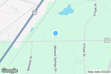 Map image of the property - 1072 MINERAL SPRINGS DR