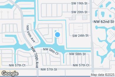 Map image of the property - 5909 NW 67th Ave