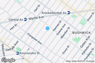 Map image of the property - Luxury 2 BR in Bushwick with Balcony & Roo...