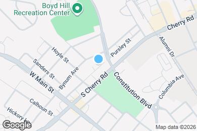 Map image of the property - Room in House on Pursley St