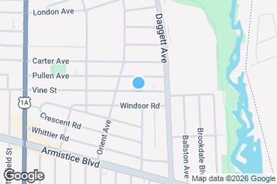 Map image of the property - 377 Vine St