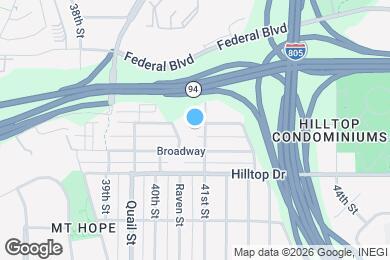 Map image of the property - 4045 C St