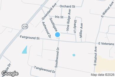 Map image of the property - 925 Southgate Dr