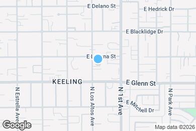 Map image of the property - 2842 N Los Altos Ave