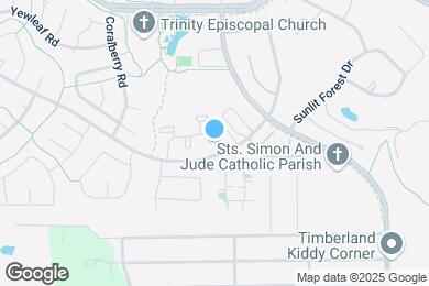 Map image of the property - 3500 Tangle Brush Dr