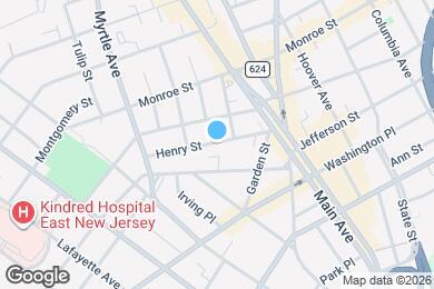 Map image of the property - 43 Henry St