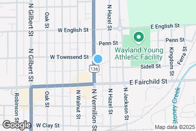 Map image of the property - 917 N Vermilion St