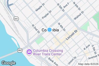 Map image of the property - 130 N 3rd St