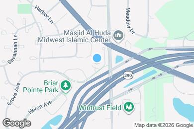 Map image of the property - 1640 Grove Ave