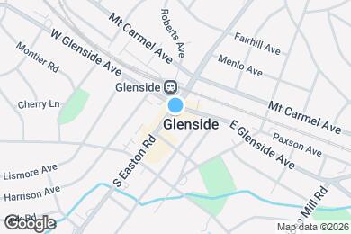 Map image of the property - 109 S Easton Rd