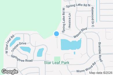 Map image of the property - 3652 Wilson Blvd W