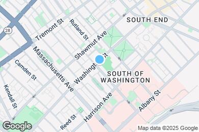 Map image of the property - 1638 Washington St
