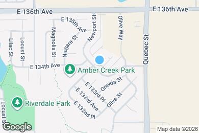 Map image of the property - 13443 Oneida Ln