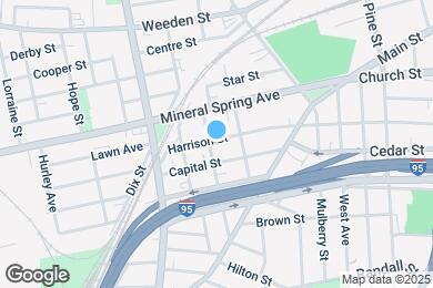 Map image of the property - 194 Harrison St