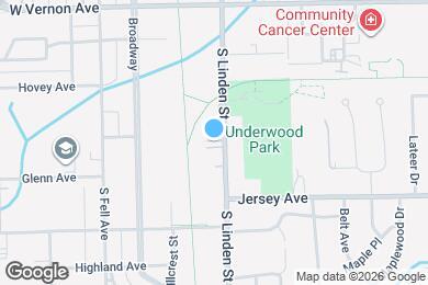 Map image of the property - 913 S Linden St