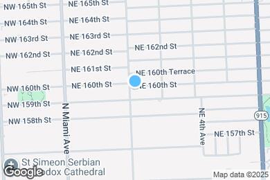 Map image of the property - 216 NE 160th St