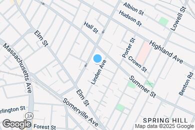 Map image of the property - 40 Linden Ave
