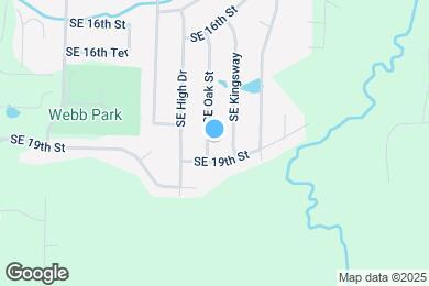 Map image of the property - 1807 SE Oak St