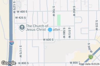 Map image of the property - 551 S 780 W