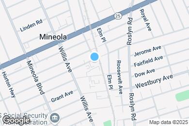 Map image of the property - 101 Jackson Ave