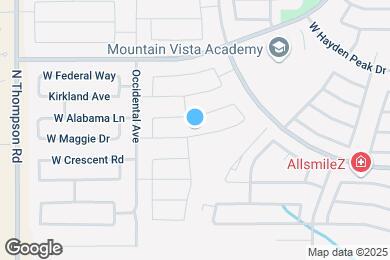 Map image of the property - 4012 W Maggie Dr